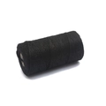 Single roll of premium black waxed cord for DIY jewelry and leather sewing projects - Thickness 2mm Approx 100m/Roll 1 Roll/Pack / Black