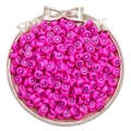 Magenta acrylic flat star and moon beads for DIY handmade jewelry and keychains - 4x7mm (100 Pieces/Pack) / Rose Red Stars Moons Beads