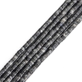Natuurlijke labradoriet vierkante kralen voor het maken van DIY-sieradenarmbanden - Grijze Maansteen Kubus (BTB1108) / Diam 4mm Dikte 2mm Gat 1mm Lengte 38cm