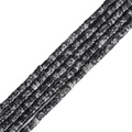 Natuurlijke jaspis afstandskralen met grijze gemarmerde textuur voor DIY-sieraden - Picasso Steen Afstandhouder (BTB1108) / Diam 4mm Dikte 2mm Gat 1mm Lengte 38cm