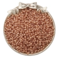 3mm/4mm terracotta glass seed beads for DIY jewelry making in vintage tray - Diameter 2mm Hole approx 0.6mm 20g/bag approx 2700pcs / Amber