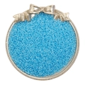 Sky blue translucent glass seed beads for DIY jewelry making in silver tray - Diameter 2mm Hole approx 0.6mm 20g/bag approx 2700pcs / Indigo Blue