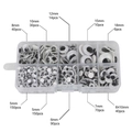 Assortiment d'yeux mobiles adhésifs pour bricolage DIY dans une boîte de 10 compartiments - Coffret 10 compartiments 5mm-18mm (env. 600 pièces/boîte)