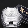 Transparent elastic stretch cord on white spool in protective case for jewelry making - Transparent Box Packaging / Transparent White (0.2mm/200m)