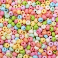 Colorful macaron mixed 3-6mm glass seed beads for DIY jewelry making and bracelets - 6mm Hole 1.5mm Macaron Series 20g Pack