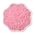Perles en verre œil de chat roses 4mm pour bijoux DIY dans un plateau en fleur blanc - 4mm (10g/paquet, env. 150 pièces) / Rose