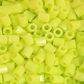 Neon green cylinder fuse beads for DIY crafts pixel art in 5g refill pack - 5g/Pack (Approx. 500 Pcs) / Fluorescent Green (B01)