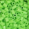 Bright grass green 5g Perler beads in cylindrical shape for DIY craft projects - 5g/Pack (Approx. 500 Pcs) / Grass Green (B02)