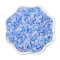 Perles de rocaille 4mm en verre œil de chat bleu pour bracelets DIY et bijoux faits main - 4mm (10g/paquet, env. 150 pièces) / Bleu Mer Profonde