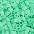 Bulk 5g mint green Perler beads for DIY crafts, cylindrical hollow plastic beads pack - 5g/Pack (Approx. 500 Pcs) / Mint Green (B03)