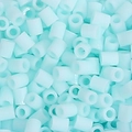 Bulk light blue 5g fuse beads for DIY crafts in uniform cylindrical shape and smooth finish - 5g/Pack (Approx. 500 Pcs) / Light Blue (C02)