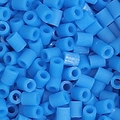 Vibrant blue cylindrical fuse beads for DIY crafts and creative melting art projects - 5g/Pack (Approx. 500 Pcs) / Bright Blue (C07)