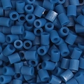 Deep blue cylindrical fuse beads for DIY crafts in a premium matte finish set - 5g/Pack (Approx. 500 Pcs) / Deep Blue (C16)