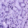Pale purple cylindrical beads for DIY handmade crafts and jewelry making accessories - 5g/Pack (Approx. 500 Pcs) / Light Purple (D09)