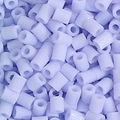 5g pack of lavender fuse beads for DIY crafts with hollow cylindrical plastic beads - 5g/Pack (Approx. 500 Pcs) / Lavender (D11)