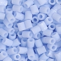 Pale blue cylindrical fuse beads for DIY crafts with a smooth matte plastic texture - 5g/Pack (Approx. 500 Pcs) / Light Purple (D17)