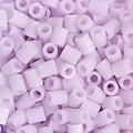 Light purple fuse beads for DIY crafts in a small cylindrical plastic tube shape - 5g/Pack (Approx. 500 Pcs) / Pale Purple (D19)