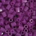 DIY fuse beads 5g refill pack in vibrant purple cylindrical plastic beads for crafts - 5g/Pack (Approx. 500 Pcs) / Purple (D21)