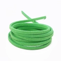 Cordino in finta pelle scamosciata verde da 3mm per gioielli fai-da-te e bracciali - 4m Confezione (Larghezza 2,5-2,6mm) / Verde mela
