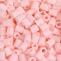 Bulk light pink fuse beads in a cylindrical shape for creative DIY handmade craft projects - 5g/Pack (Approx. 500 Pcs) / Pink (E15)