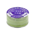 Fil de nylon ciré vert FGB #16 pour bijoux DIY et perles fabriqué au Japon - Vert Herbe