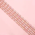 Faceted champagne crystal tower beads for DIY jewelry and beaded phone chains - Pink