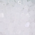 DIY colorful 5g fuse beads refill pack in translucent white cylindrical shape - 5g/Pack (Approx. 500 Pcs) / Milky White (H01)