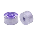 FGG light purple beaded nylon yarn #19 size for jewelry DIY 50 yards twin pack - Cloud Dangle Blue / Lilac Purple