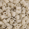 5g cream colored cylinder fuse beads for DIY handmade jewelry and accessory making - 5g/Pack (Approx. 500 Pcs) / Off-White (M05)