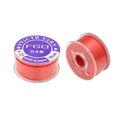 Japanese red waxed nylon beading thread size 22 for DIY jewelry making on 50yd spool - Nautical Theme / Red