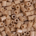 Flesh color 5mm fuse beads for DIY crafts, hollow cylindrical plastic beads material pack - 5g/Pack (Approx. 500 Pcs) / Nude (M09)