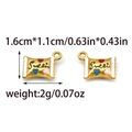 Detail showing candy-shaped charms with Sweet slogan and colorful heart patterns - Sweet Candy Bag Style (TP0948-02)