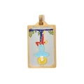 Vintage 304 stainless steel tarot necklace pendant featuring XII The Hanged Man design - The Hanged Man (TP0578-02)
