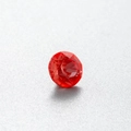Lebendiger roter runder Zirkon-Edelstein mit Facettenschliff für DIY-Schmuckzubehör - 6.2MM / Rot/Mocha (27#)