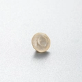 Champagnerfarbener runder Zirkon-Edelstein für DIY-Ohrringe mit Facettenschliff - 6.2MM / Beige/Mocha (34#)