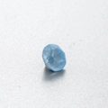 Hellblauer Zirkonia-Edelstein im Rundschliff für DIY-Schmuckherstellung und Ohrringe - 6.2MM / Blau/Mocha (38#)