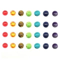 8mm colorful natural stone bead set for DIY jewelry featuring various semi-precious round beads - 28 Beads Set