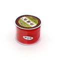 Fil nylon rouge n°72 pour bijoux DIY et bracelets tressés sur bobine plastique - No.72 Rouge