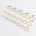 Gold- und Silber-Biegeringe für Schmuckherstellung in den Größen 3mm bis 7mm - 0.8mm x 7mm Platin
