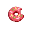 Donut-Perle aus Harz in Pink und Rot mit Zuckerstreuseln für DIY-Schmuckherstellung - Kleiner Donut / Rot und Rosarot
