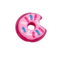 Schattige roze donut acryl bedeltje met glazuur en kleurrijke hagelslag voor DIY-werk - Kleine Donut / Rozerood + Roze