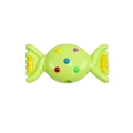 Polka dot candy shaped acrylic bead in bright green color for DIY jewelry making - Fruit Green