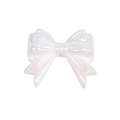 DIY acryl strikkraal in parelwit met iriserende afwerking voor handgemaakte sieraden - Iriserend Wit