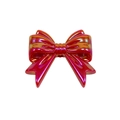 Levendige magenta acryl strikkraal met iriserende AB-coating voor DIY-sieraden en hobby - Levendig Rood