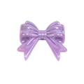 Parelmoer lichtpaarse acryl strikkraal voor DIY-sieraden en telefoonaccessoires - Levendig Lichtpaars
