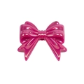 DIY rozerode acryl strikkraal met parelglans voor sieraden en telefoonkettingen - Levendig Roze Rood