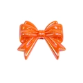 DIY acryl strikkralen met iriserende oranje parelafwerking voor sieraden en sleutelhangers - Iriserend Donkeroranje