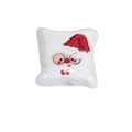 Cartoon Santa Claus white acrylic bead for DIY jewelry and keychain making projects - White Santa