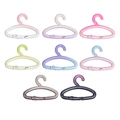 Mini connecteurs de cintres colorés en 8 couleurs pastel pour accessoires de bricolage - Couleur Aléatoire
