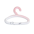 Roze en witte gradiënt kunststof veerhaak voor DIY-sleutelhangers en tasaccessoires - Tweekleurig Roze Wit